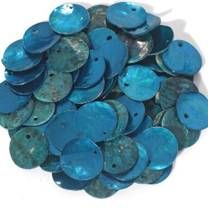 Firstmeet Cuentas de concha, 150 cuentas redondas naturales de mejillón de 0.59 pulgadas con parte trasera iridiscente para hacer joyas artesanales Firstmeet Cuentas de concha, 150 cuentas redondas naturales de mejillón de 0.59 pulgadas con parte trasera iridiscente para hacer joyas artesanales