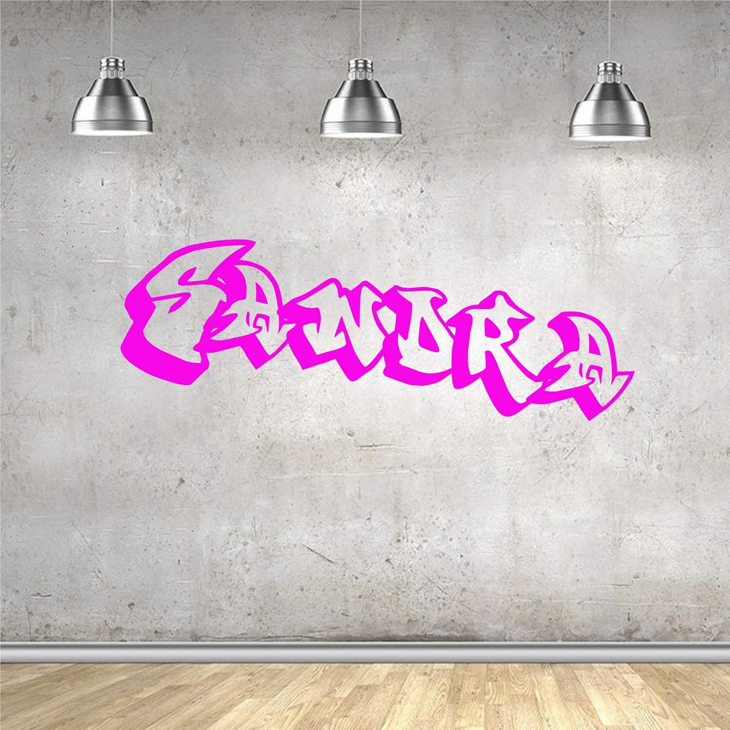 Graffiti – Adhesivo decorativo para pared, calcomanía de pared personalizada, calcomanía de nombre para pared, calcomanía de pared con nombre