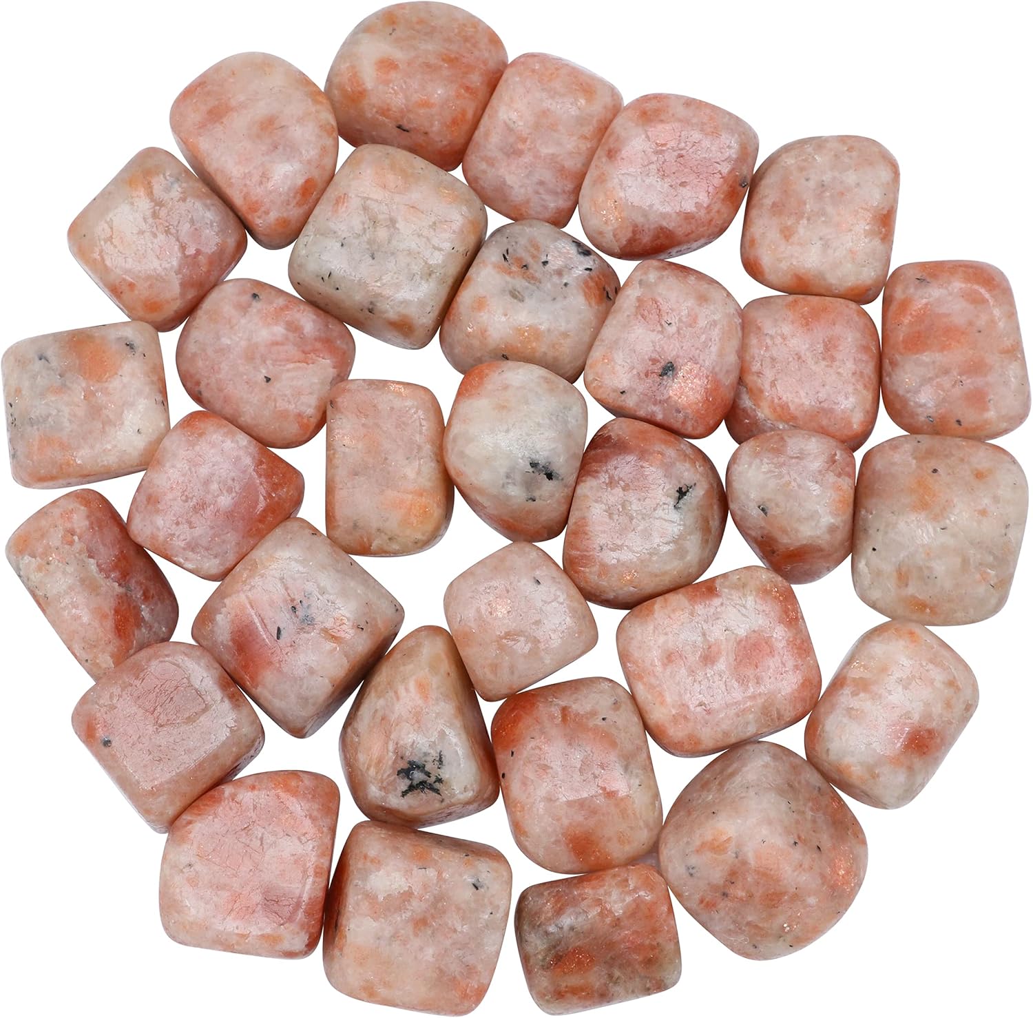 ZAICUS Piedras pulidas y cristales a granel, piedras preciosas irregulares pulidas naturales y cristales para Wicca, relleno de jarrón, fabricación