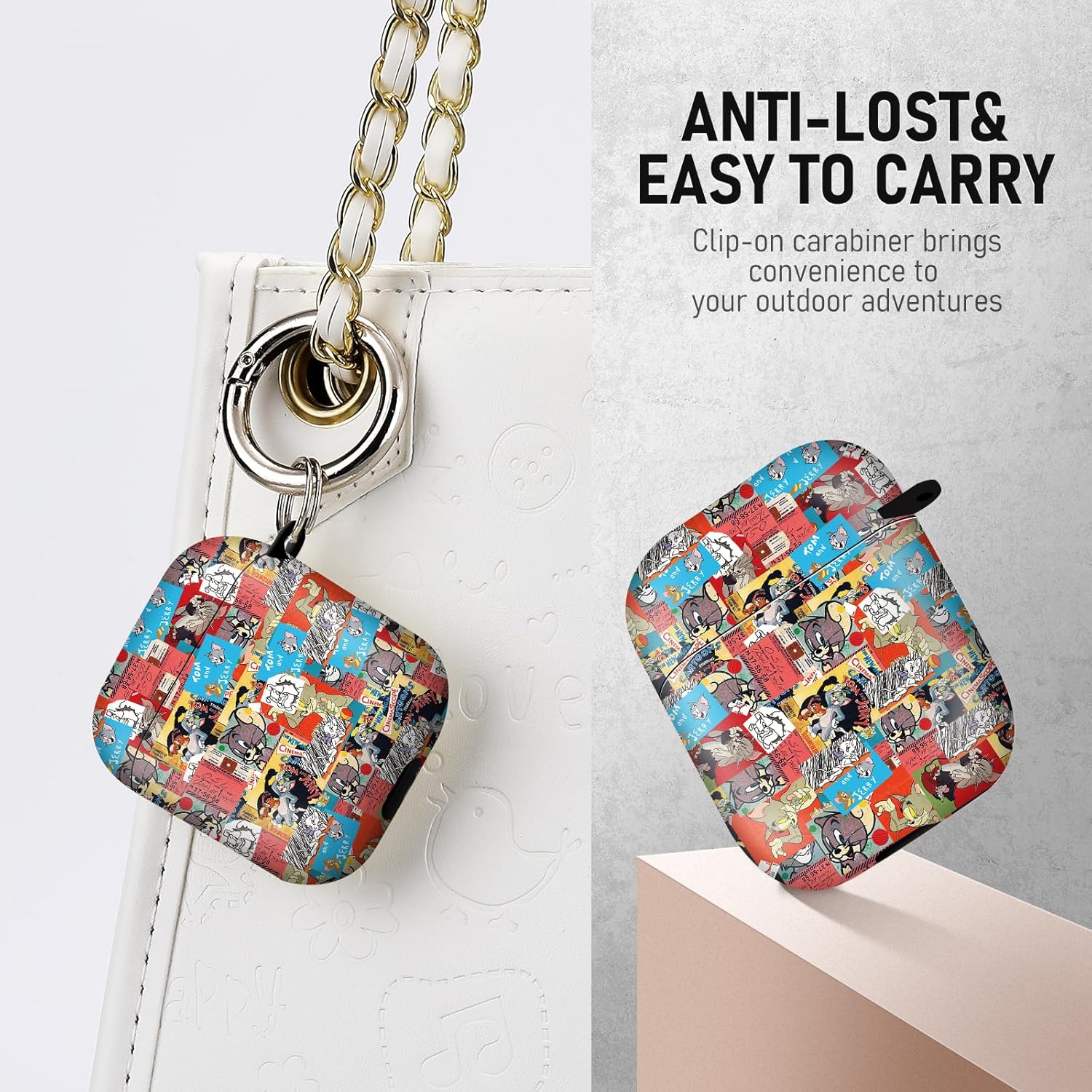Gedicht Funda para Airpods de 2 generación de dibujos animados, cubierta suave que absorbe los golpes, funda protectora para Airpods 1 y 2 de Apple