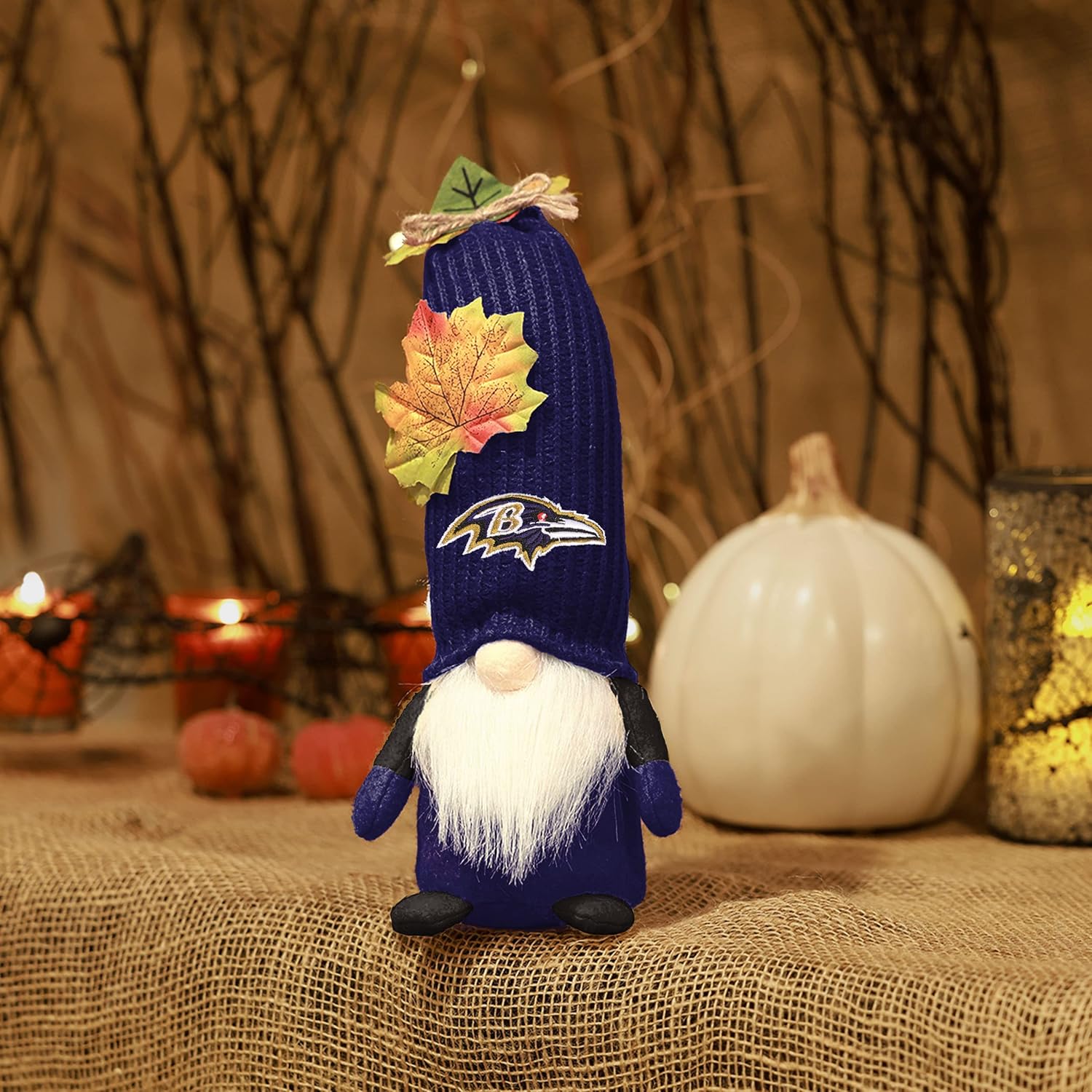 FOCO NFL Team Logo Stuffed Figure 10″ Plush Gnome