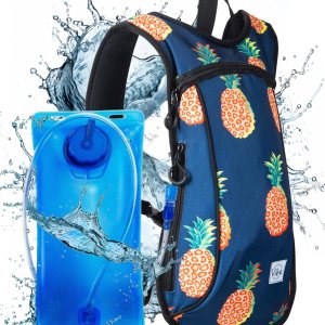 Vibe Festival Gear Mochila de hidratación con bolsa de agua de 2 L para mujeres, hombres, adolescentes y niños, Hydropack Hydro Sports, al aire Vibe Festival Gear Mochila de hidratación con bolsa de agua de 2 L para mujeres, hombres, adolescentes y niños, Hydropack Hydro Sports, al aire