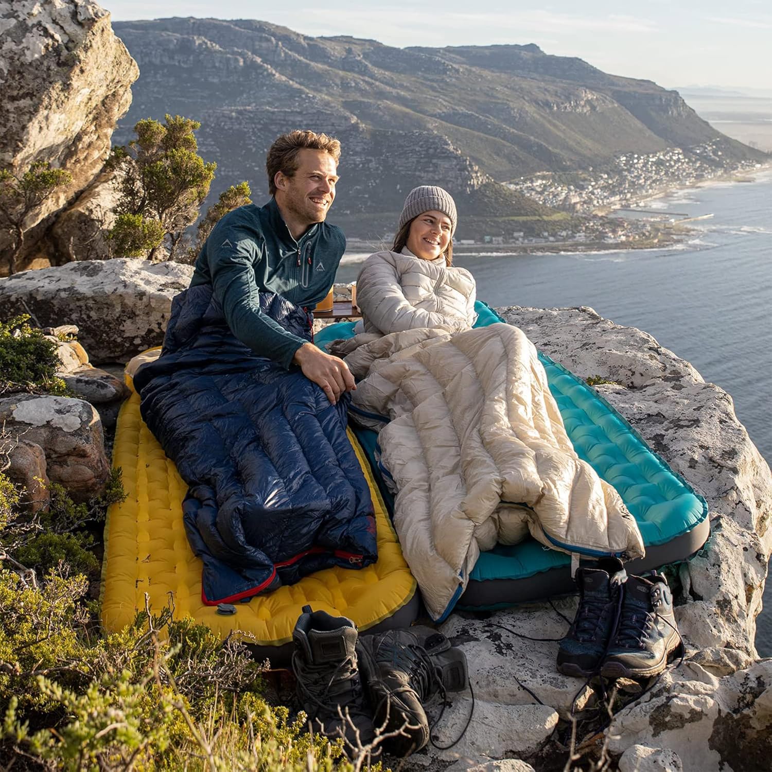 Naturehike Saco de dormir ligero compacto 800 relleno de plumón de ganso compacto para adultos al aire libre camping senderismo