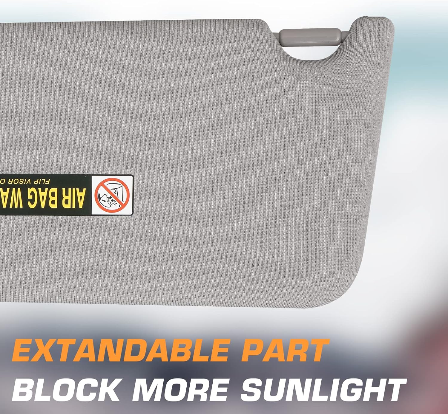 Visera solar del lado del pasajero derecho para Honda Accord 2008 2009 2010 2011 2012 Gris Reemplazar # 83230TA0A91ZA 83280-TA5-A51ZA