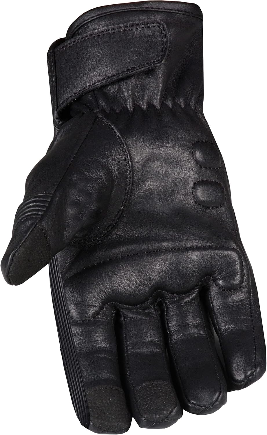 Jackets 4 Bikes Guantes de motocicleta para hombre, de cuero de primera calidad, protectores de calle, con gel, acolchados, guantes de motociclista,