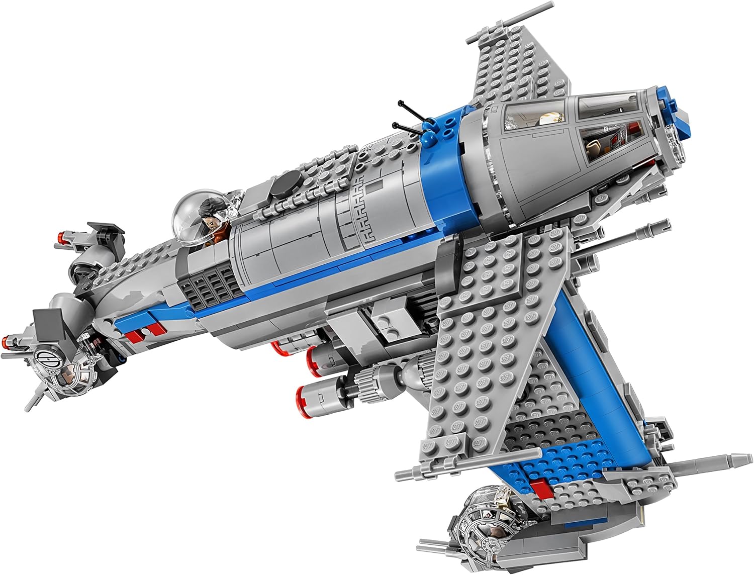 LEGO Star Wars Episodio VIII Bombardero de resistencia 75188 Kit de construcción (780 piezas)