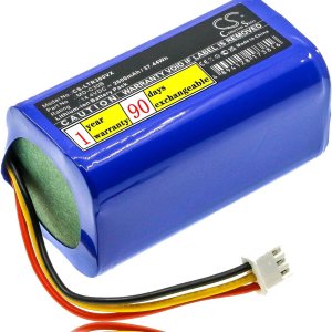 Yibudt Batería de repuesto de 14.4V D071-INR-CH-4S1P MD-C30B para BPK-VCBB1XB MD-C30B C30B 2D C30B 2D C30B 2D WiFi Robot Aspirador Midea M4 Batería Yibudt Batería de repuesto de 14.4V D071-INR-CH-4S1P MD-C30B para BPK-VCBB1XB MD-C30B C30B 2D C30B 2D C30B 2D WiFi Robot Aspirador Midea M4 Batería