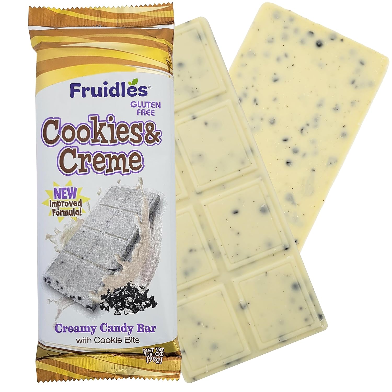 Barra de corteza de galletas y crema, certificado Kosher favorito de las fiestas, barras envueltas individualmente, 3.5 onzas (paquete de 6)