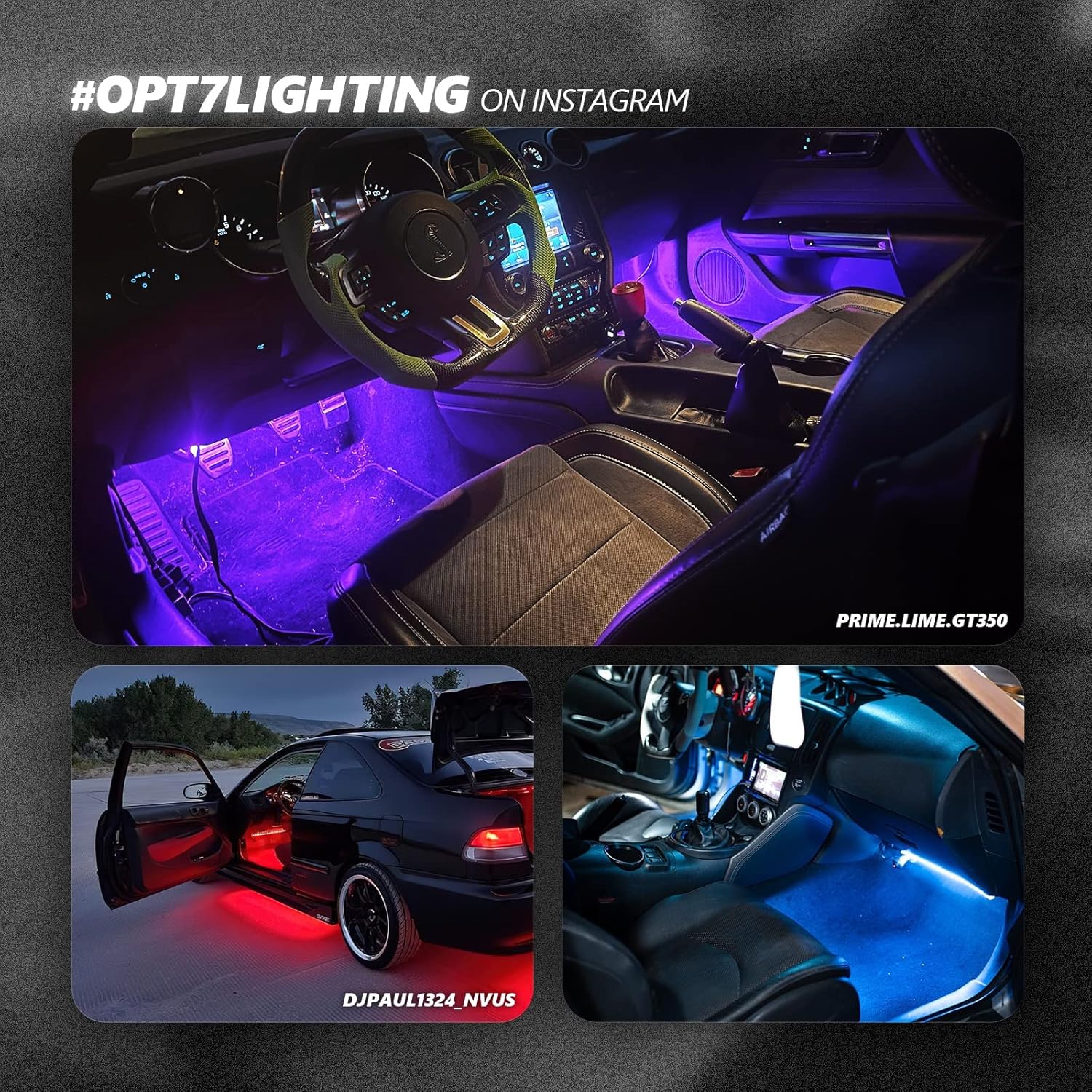 OPT7 AURA PRO – kit LED bluetooth para interiores