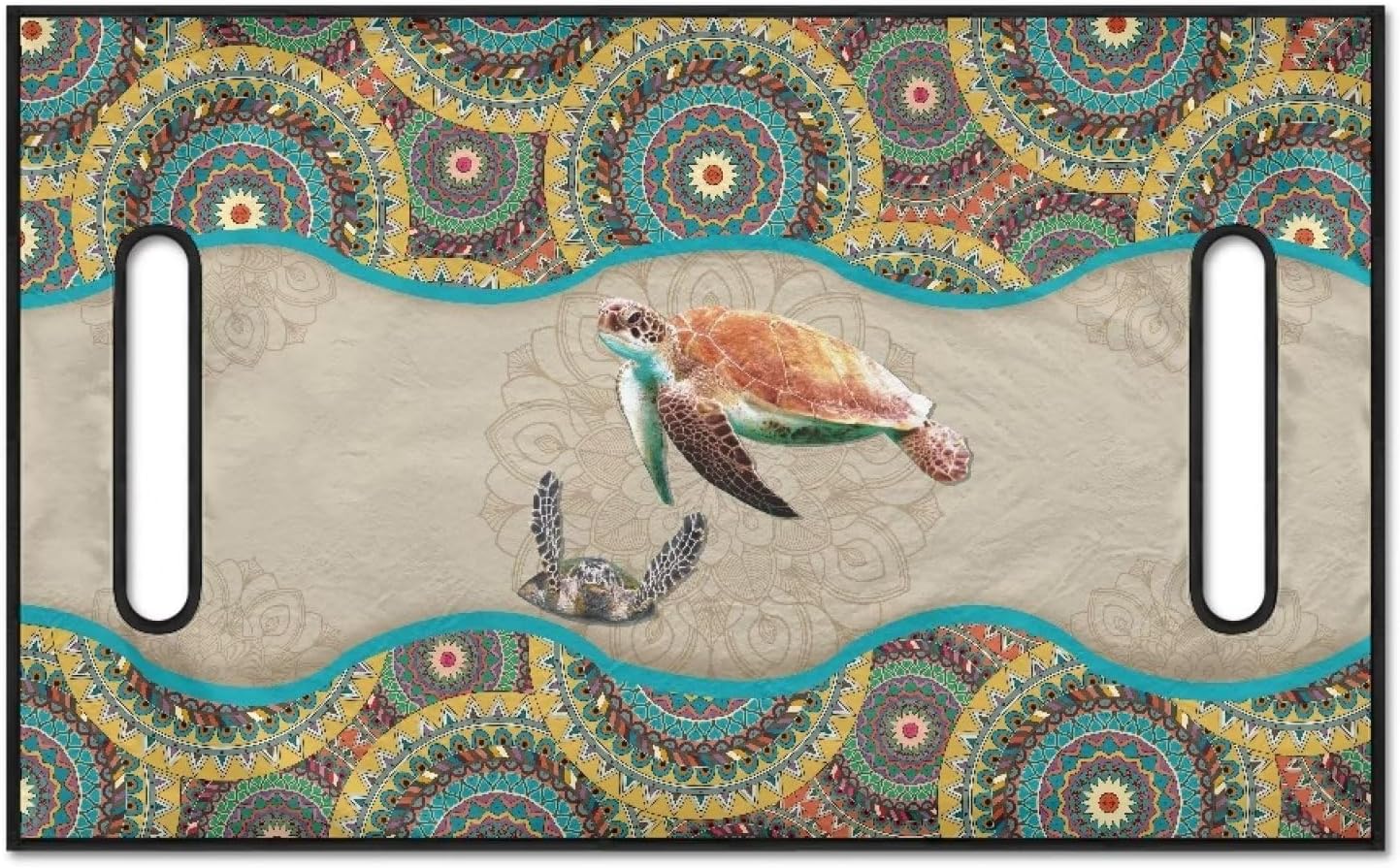 Aztec Turtle – Funda de asiento de carrito de golf, ajuste universal para la mayoría de los autos de club, decoraciones de carrito de golf, regalos