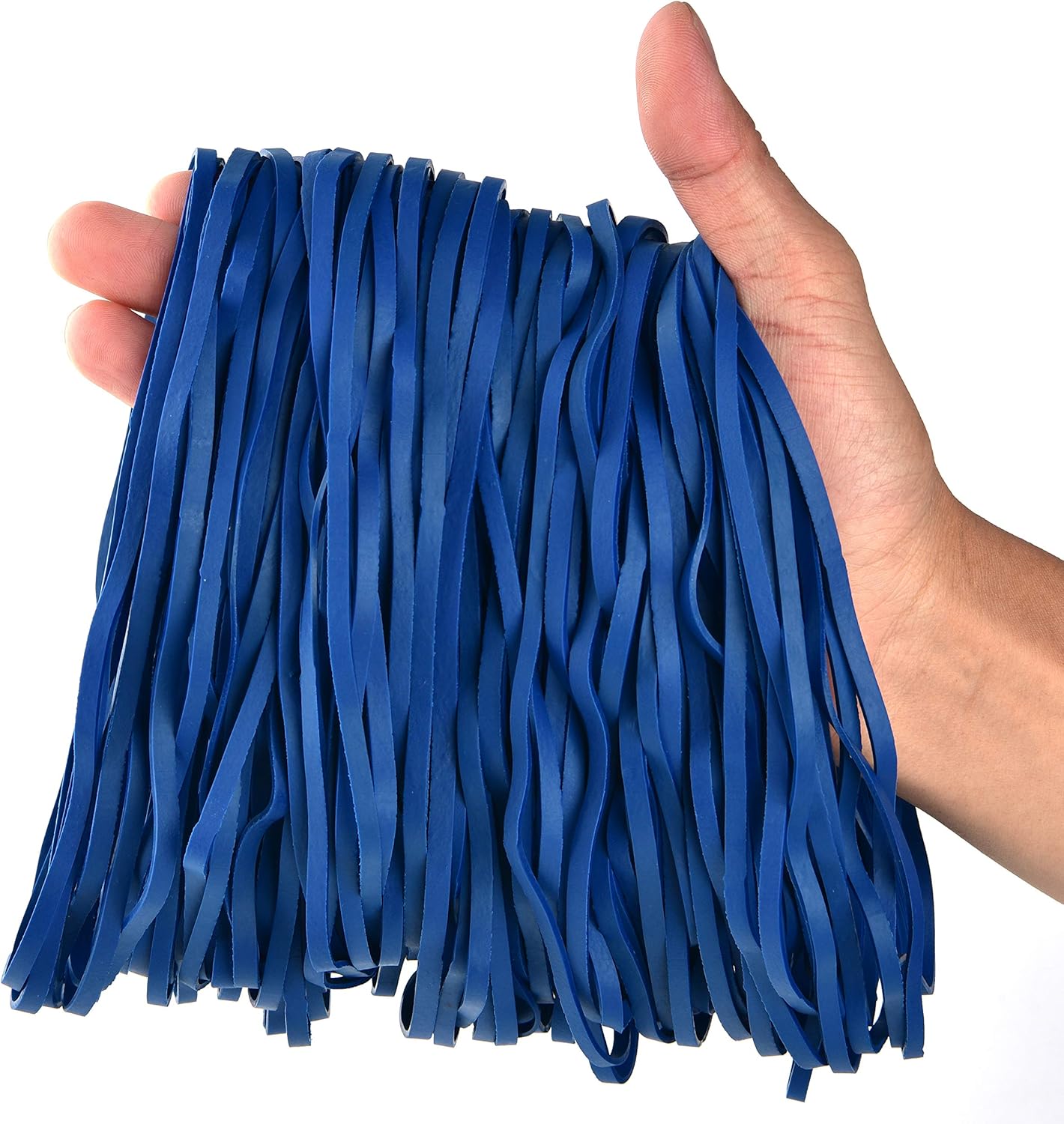 Bandas de goma grandes, 60 bandas de goma grandes y resistentes, bandas elásticas fuertes para suministros de oficina, carpetas de archivos, botes