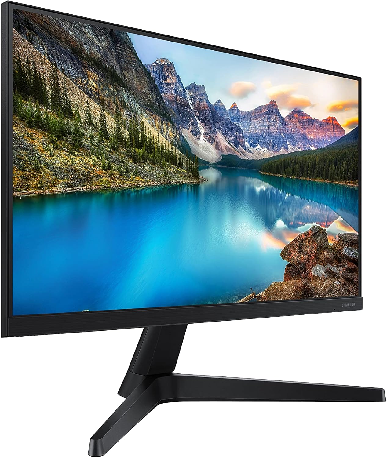 SAMSUNG Monitor de computadora FHD 1080p serie T37F de 22 pulgadas, 75Hz, panel IPS, HDMI, puerto de pantalla, compatible con VESA, 3 años WRNTY