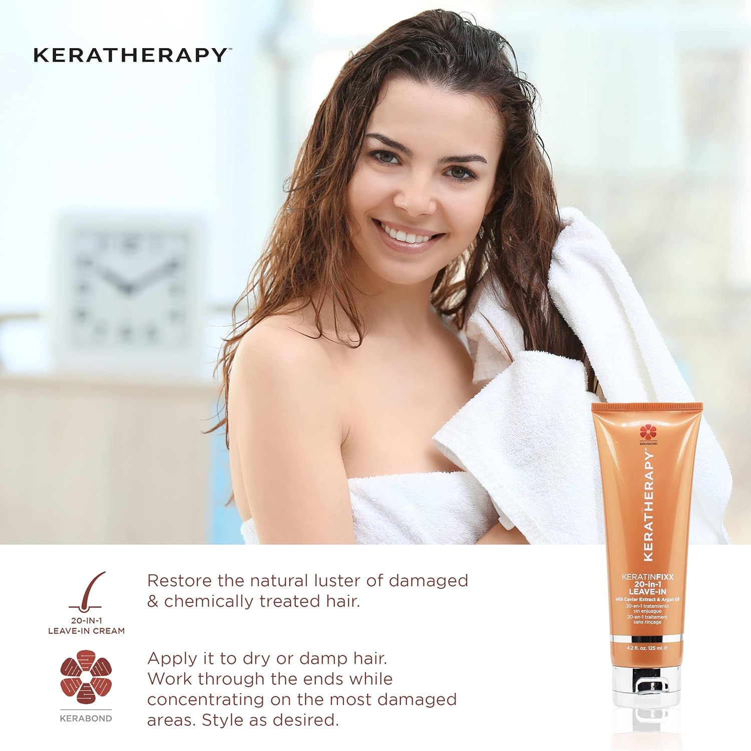 Keratherapy Keratinfixx – Champú y acondicionador de reparación (10,1 oz)
