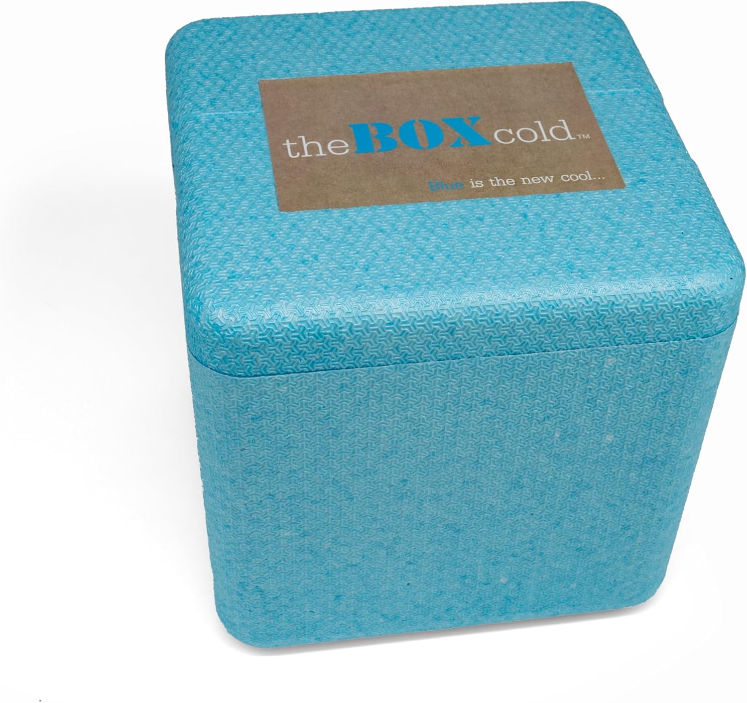 Caja de envío fría aislada con enfriador de espuma, reutilizable, reciclable y multiusos, EPE USA theBOXcold