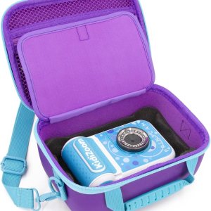 CASEMATIX Funda de viaje para cámara de juguete compatible con KidiZoom PrintCam, recambios de papel y cargador con correa de hombro ajustable, CASEMATIX Funda de viaje para cámara de juguete compatible con KidiZoom PrintCam, recambios de papel y cargador con correa de hombro ajustable,