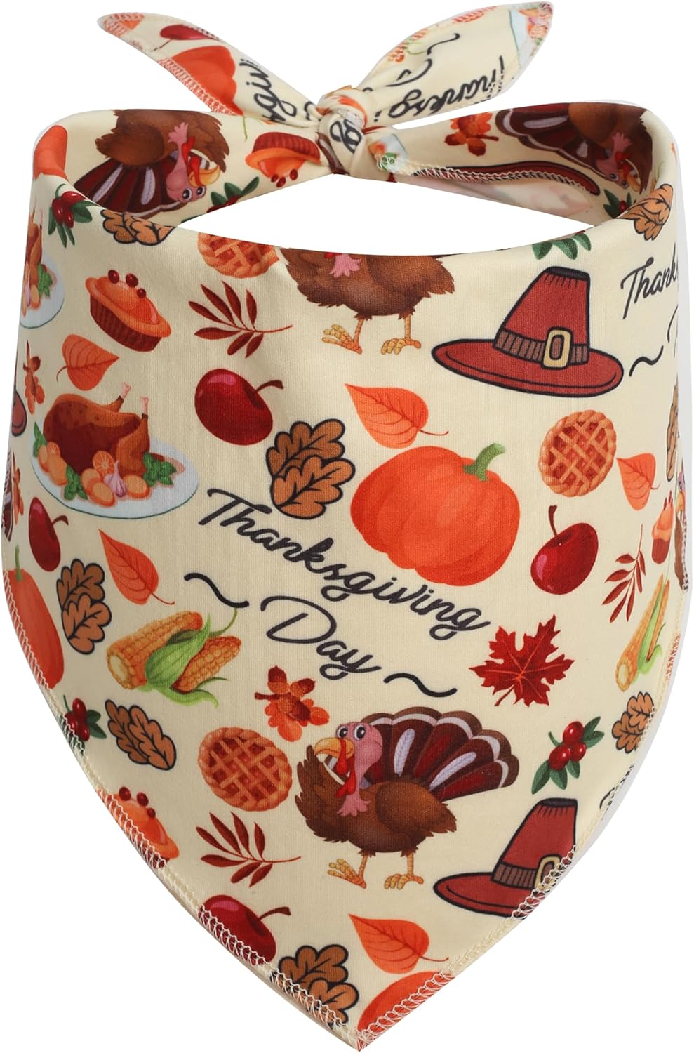Bandana de Acción de Gracias para perro, bandana de otoño para perros pequeños, medianos y grandes y gatos