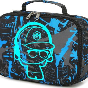 LEDAOU Lonchera con aislamiento térmico para niñas, bolsa de almuerzo reutilizable para escuela, picnic, senderismo, trabajo LEDAOU Lonchera con aislamiento térmico para niñas, bolsa de almuerzo reutilizable para escuela, picnic, senderismo, trabajo