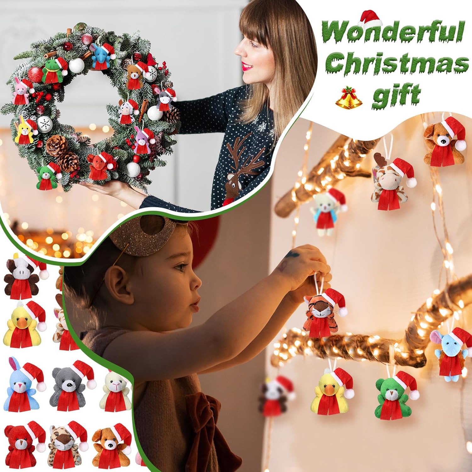 100 piezas de mini animales de peluche a granel, juguetes de animales pequeños a granel, llavero, decoración de fiestas, rellenos de huevos de