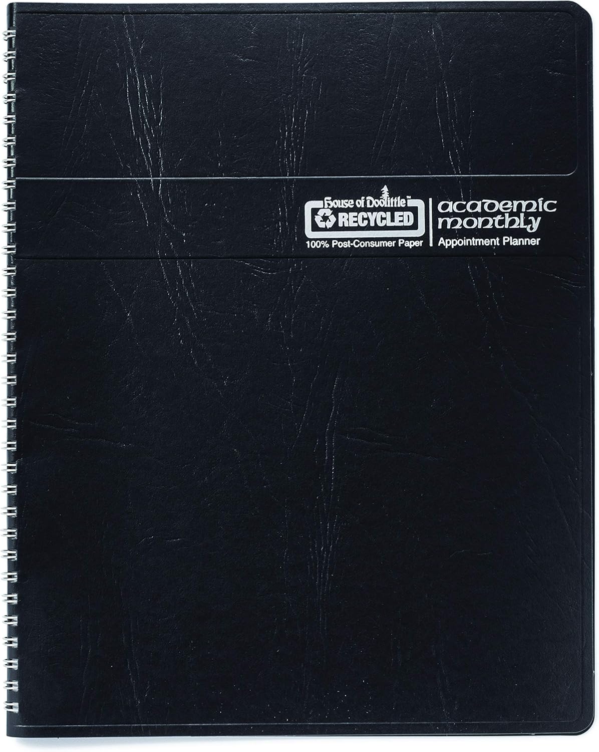 House of Doolittle 2023-2024 – Agenda académica mensual de 8.5 x 11 pulgadas, color negro (26502-24)