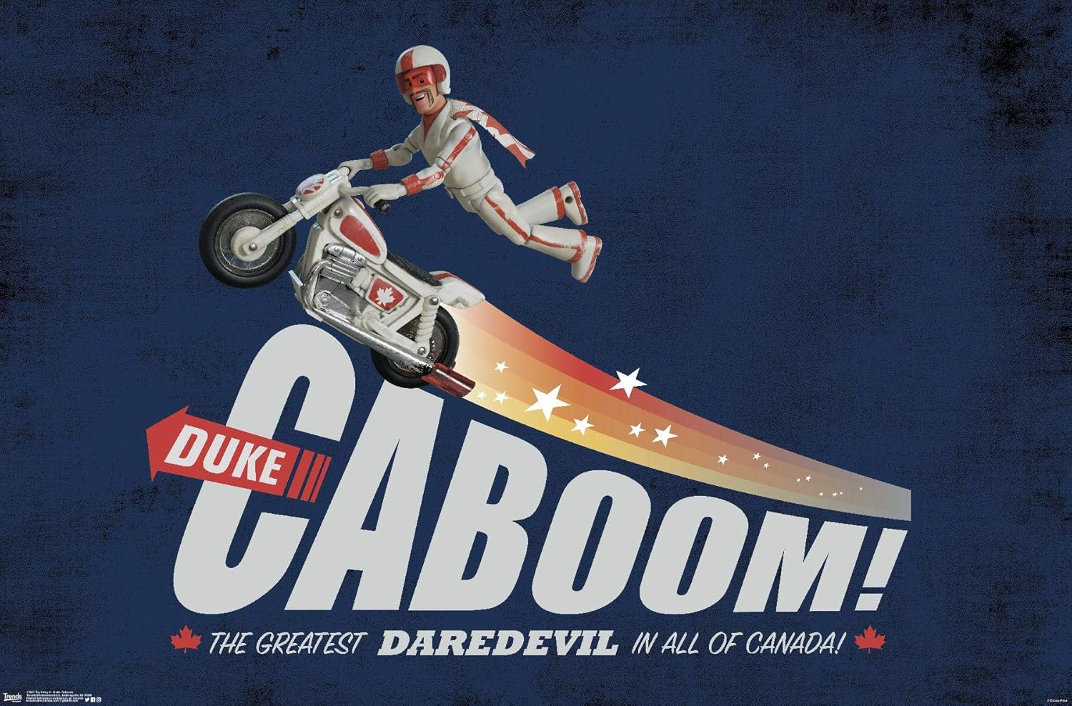 Trends International Disney Pixar Toy Story 4-Duke Caboom – Póster de pared, 22.375 x 34 pulgadas, versión sin marco