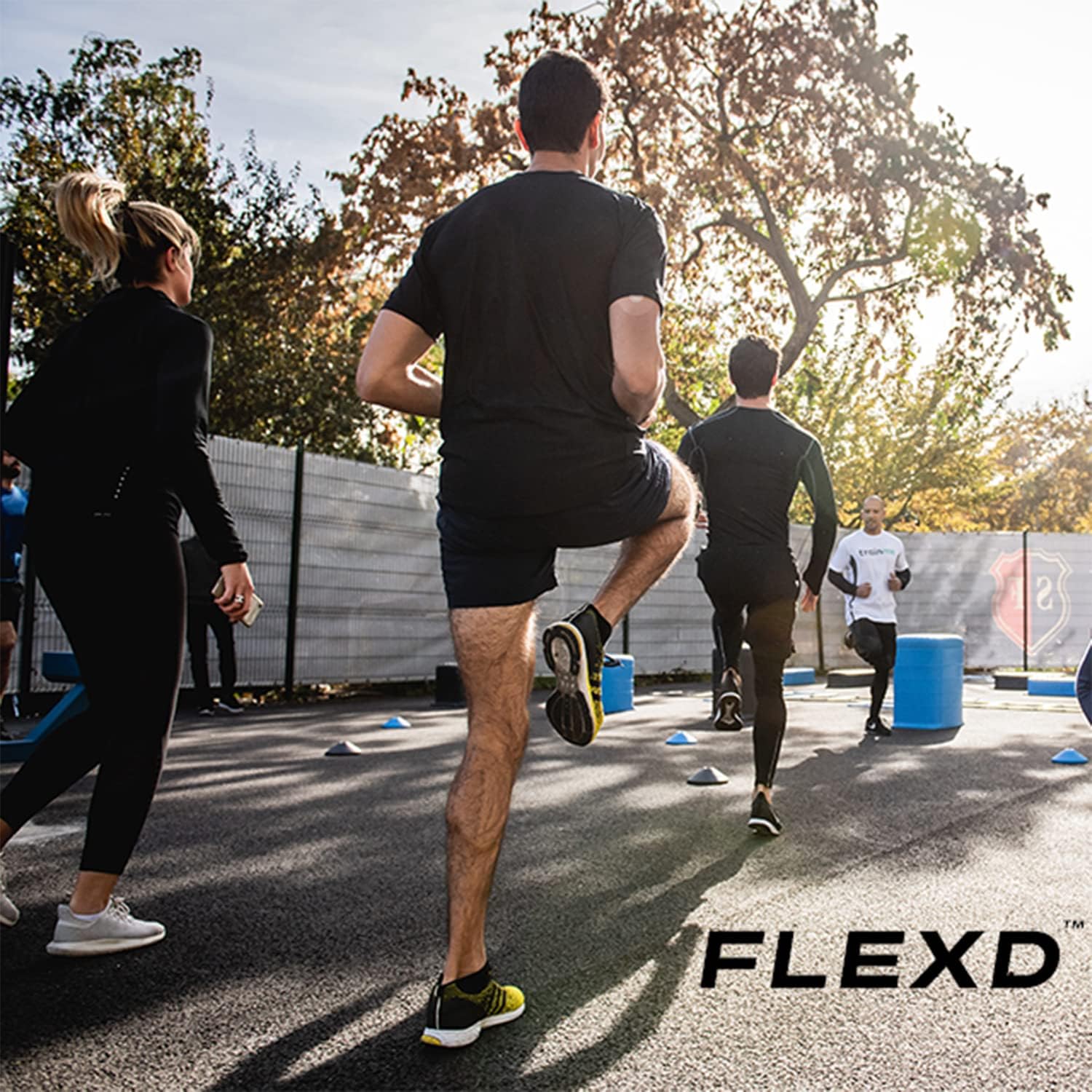 Flexd – Parches Adhesivos Freestyle (35 piezas) – Cubiertas Adhesivas Libre Sin Adhesivo en el Centro – Transparente
