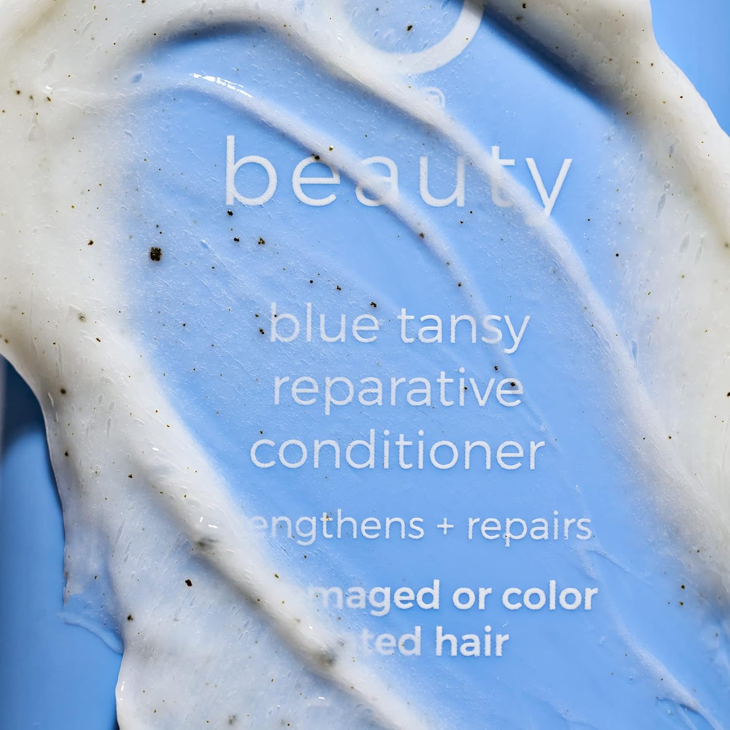 adwoa beauty Acondicionador reparador Blue Tansy con extractos de espirulina, bambú y cola de caballo para fortalecer, ayudar al crecimiento y
