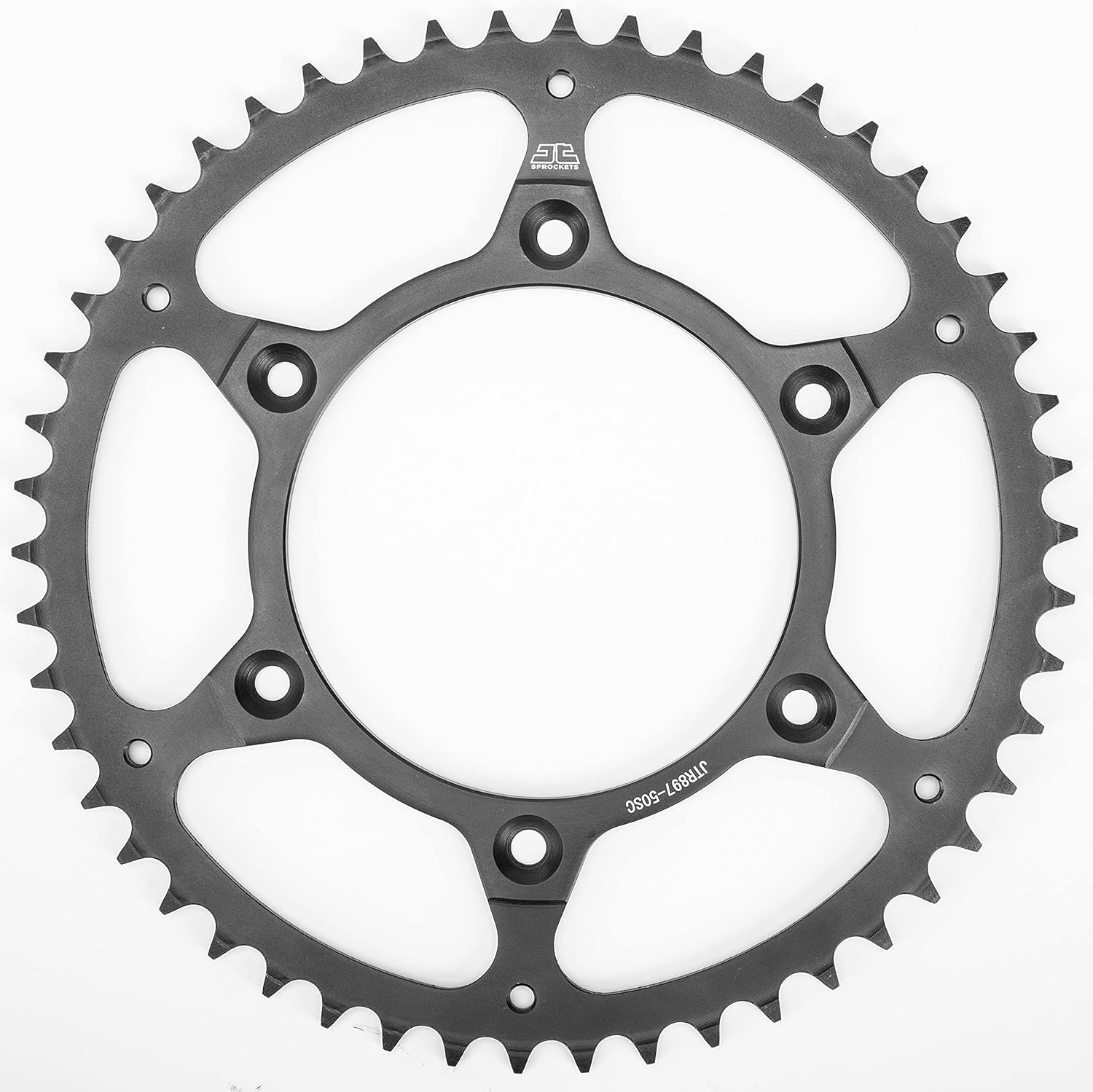 JT Sprockets JTR808.51SC – Piñón trasero de acero ligero (51 dientes, autolimpiante)