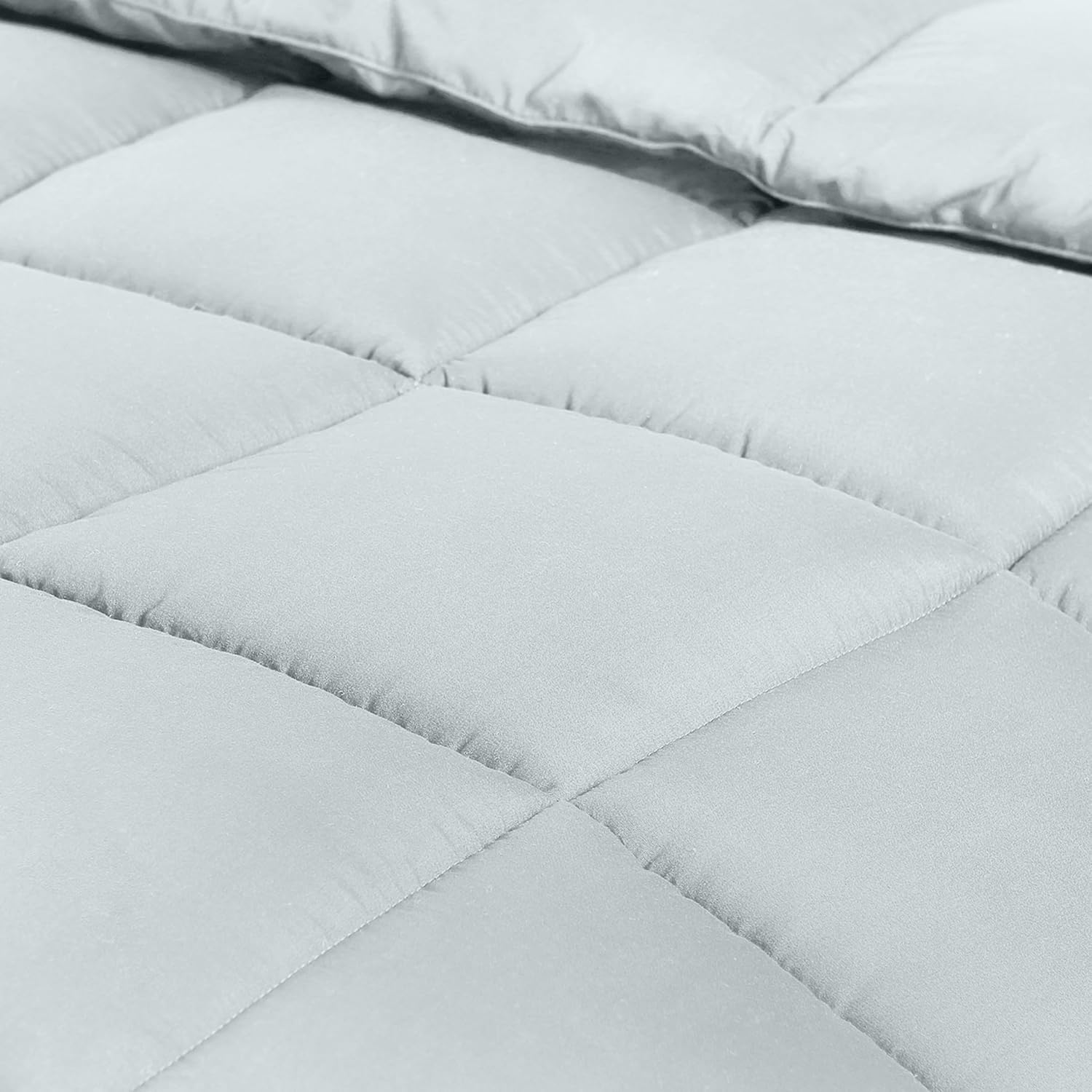 Utopia Bedding Edredón para todas las estaciones, 250 GSM, edredón de relleno de fibra siliconada de felpa, tamaño King, cosido en caja (KingCal
