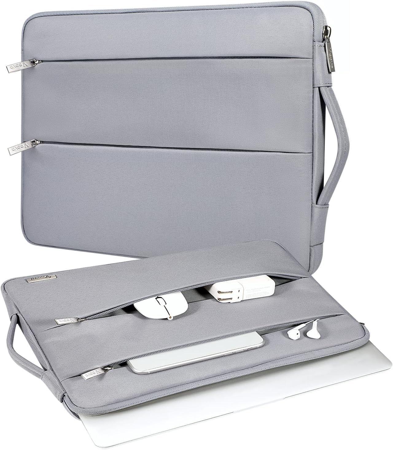 V Voova Funda para portátil de 14 a 15 pulgadas, compatible con MacBook Pro 14, MacBook Air 15, 15 Surface portátil, HP Dell Asus Acer de 14 a 15