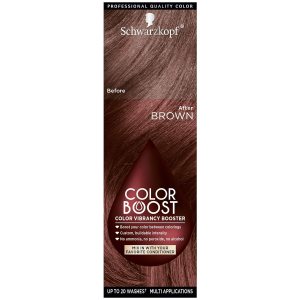 Schwarzkopf Color Boost Color Vibrancy Booster, color marrón Schwarzkopf Color Boost Color Vibrancy Booster, color marrón