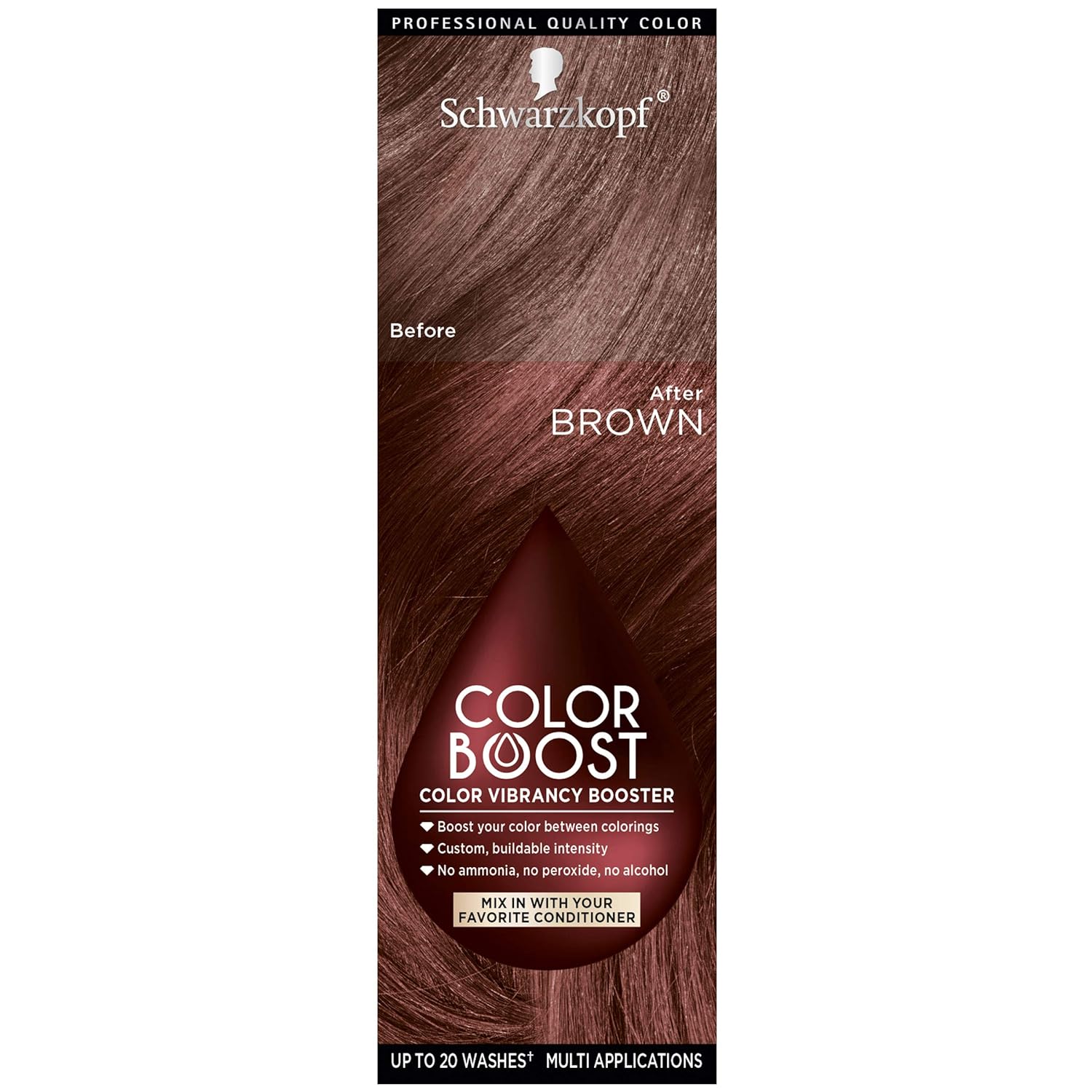 Schwarzkopf Color Boost Color Vibrancy Booster, color marrón