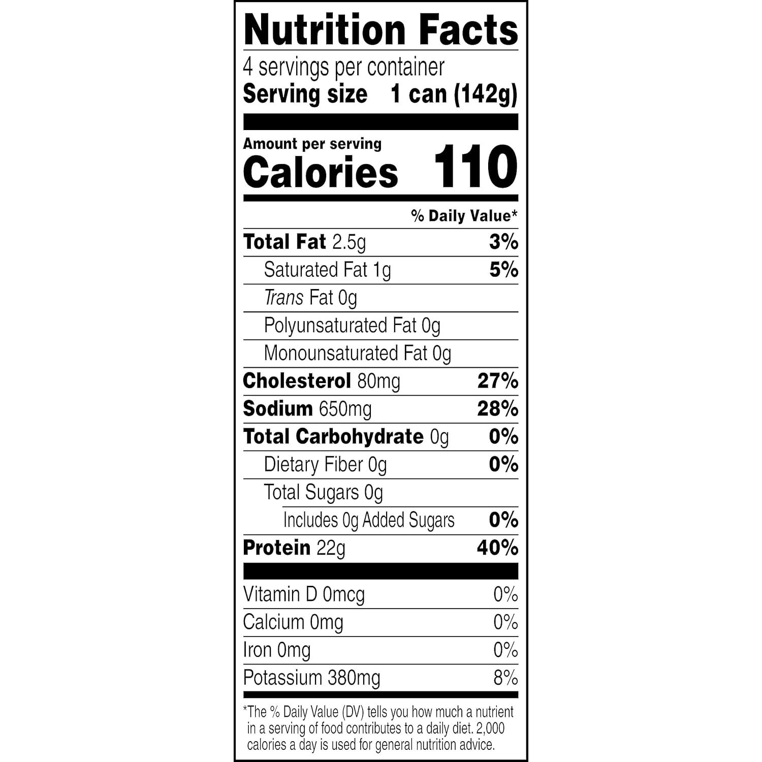 HORMEL Pechuga de pollo premium, lata de 5 onzas, (paquete de 4)