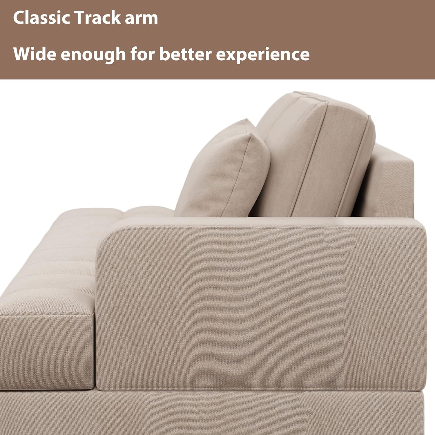 Tumbonas tapizadas para interiores, moderna silla de descanso con botones profundos con reposabrazos, respaldos, cómodos cojines, almohada incluida,