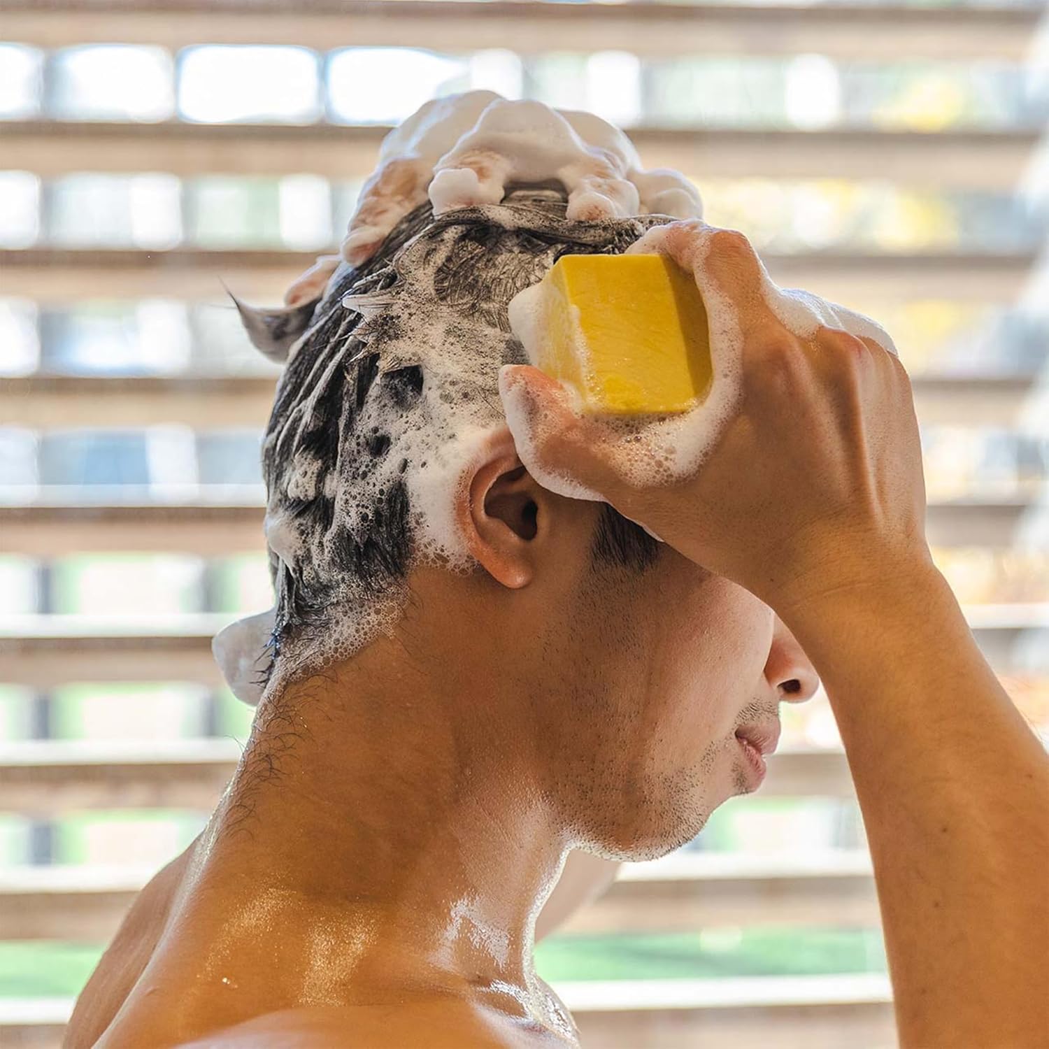 Ethique Goodbye Grease – Paquete de regalo de barra de champú y acondicionador – Champú clarificador para cabello graso y acumulación – Vegano,