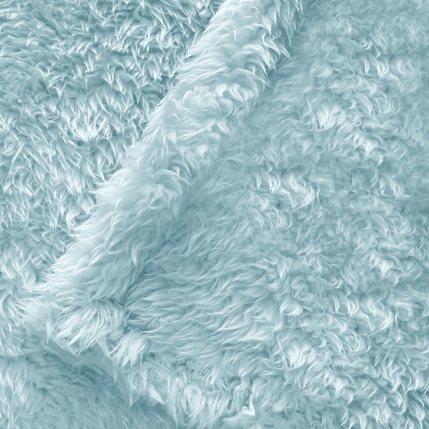 VASANI Manta de forro polar, manta de felpa súper suave para sofá cama, manta ligera y acogedora, azul, 50 x 60 pulgadas