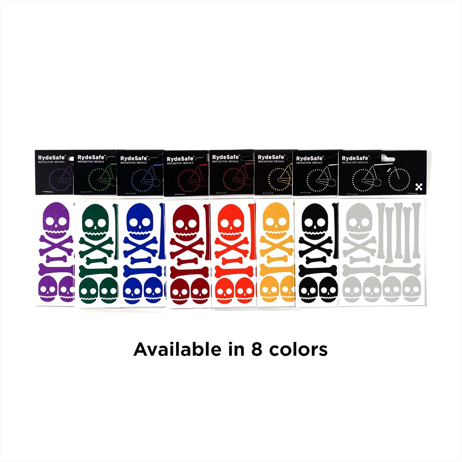 reflectante calcomanías Skull & Bones Kit