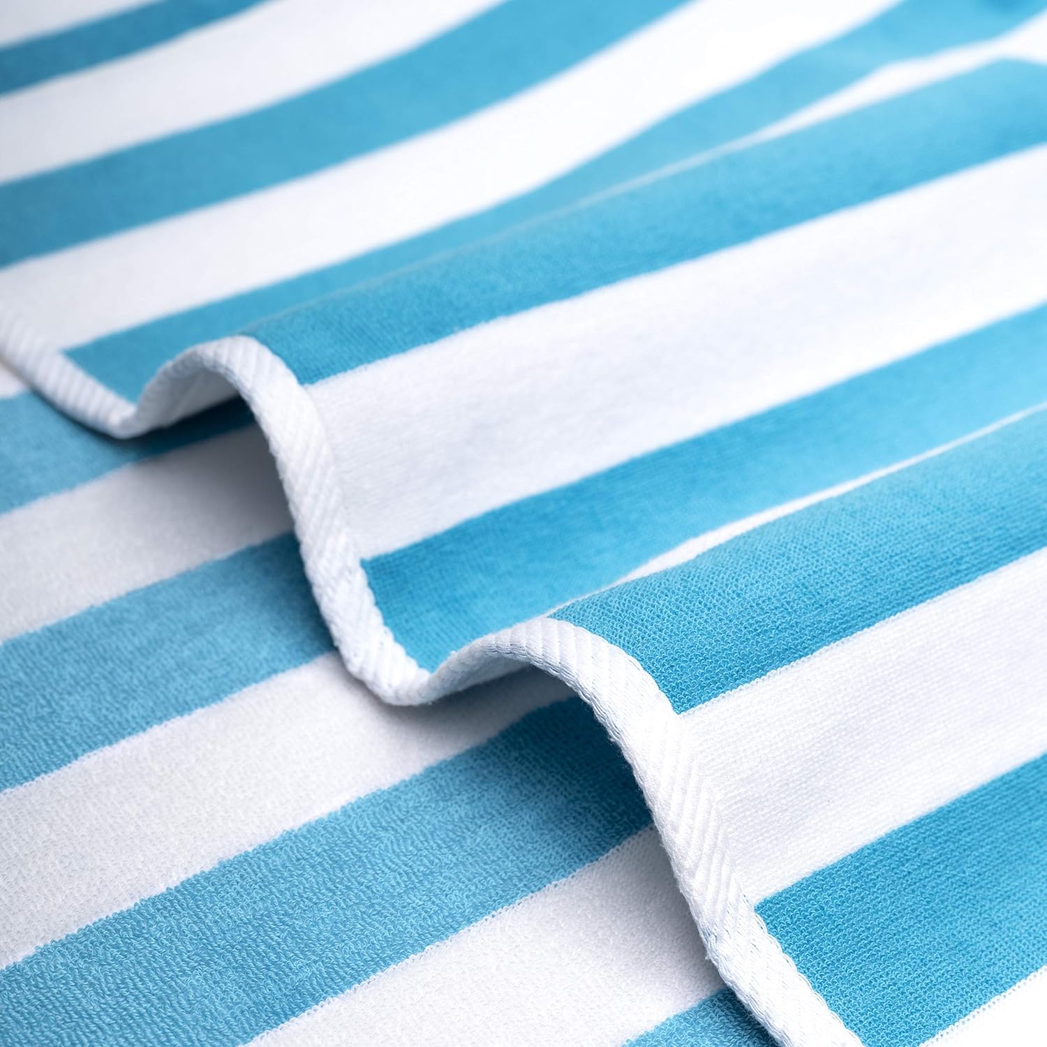 American Soft Linen – Juego de toallas de baño, toalla de baño rayada, 30 x 60 pulgadas, 100% algodón