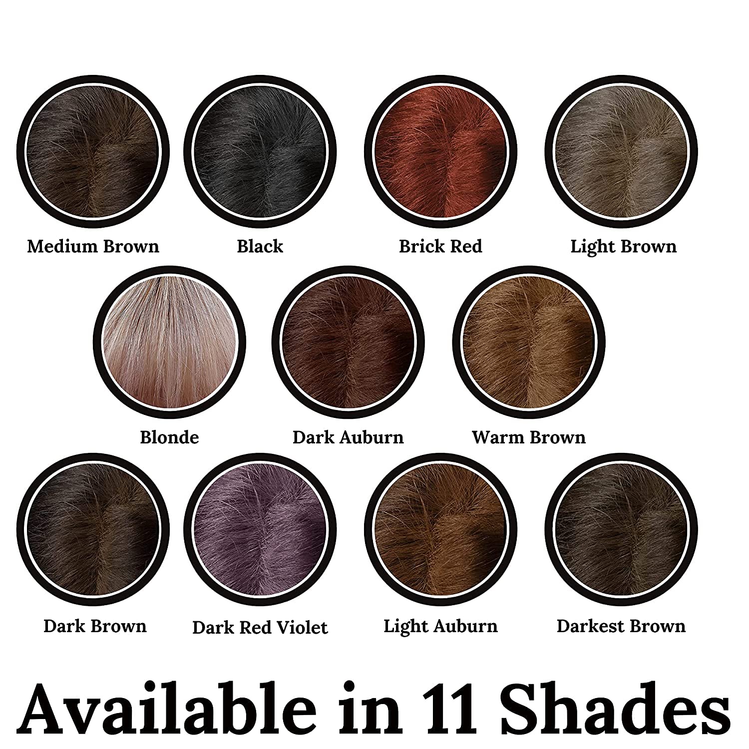 Polvo de retoque corrector de raíces, minerales triturados totalmente naturales sin cepillo, cobertura total de cabello gris para cabello negro,