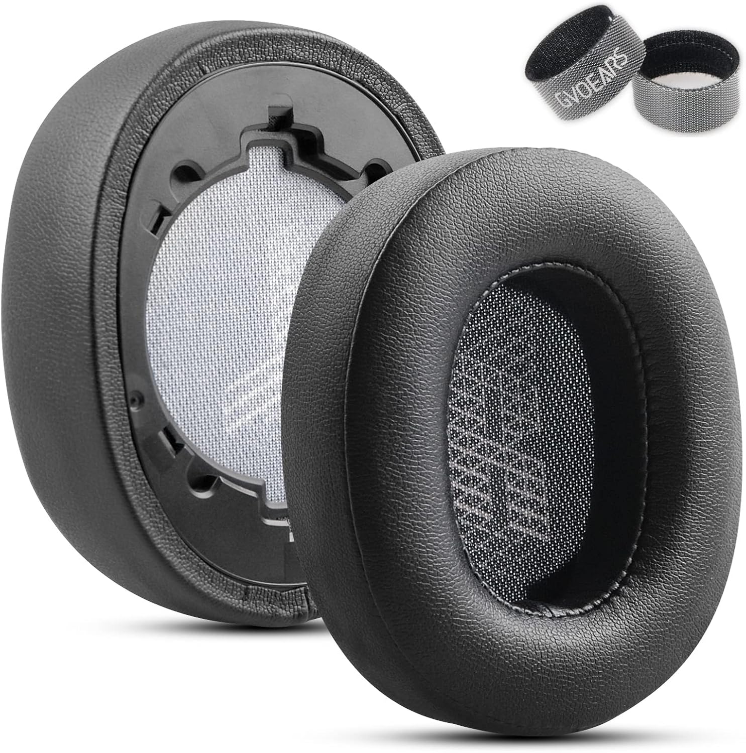 Almohadillas de repuesto para auriculares inalámbricos JBL Live 500BT, almohadillas para oídos Live 500 BT con cuero proteico, espuma viscoelástica