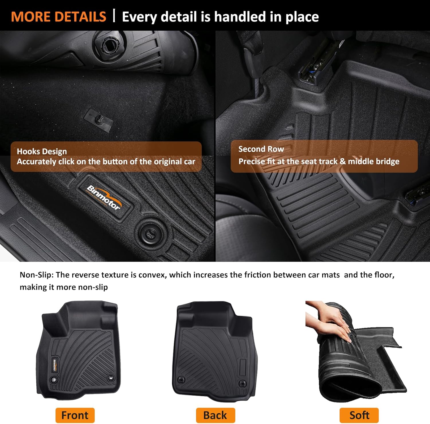 Juego de alfombrillas de carga para Mazda CX5 2022-2017, alfombrillas de piso para automóvil para Mazda CX 5, 2017-2022 Mazda CX-5 Tapete de carga,