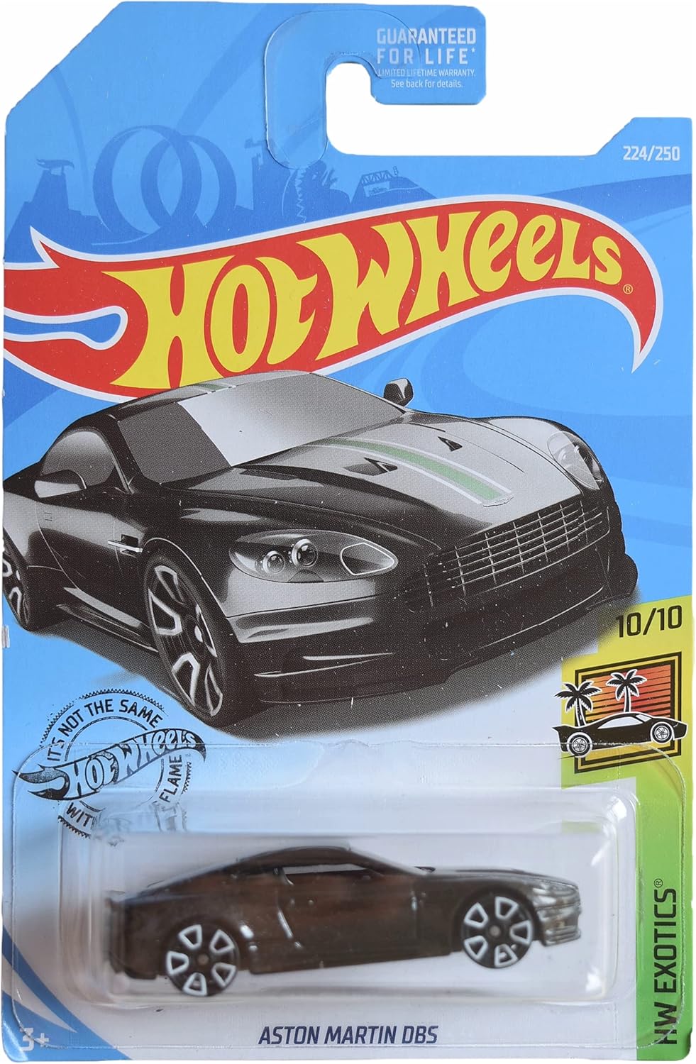 Hot Wheels Aston Martin DBS, Negro 224250 Exóticos 1010