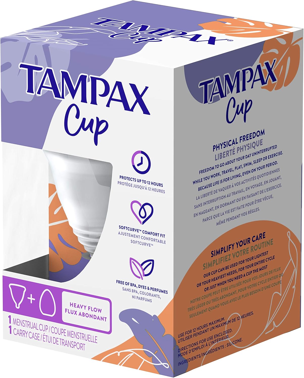 TAMPAX TAZA 3X4X1 FLUJO PESADO 1X CA
