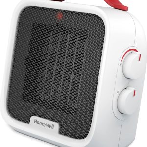 Honeywell UberHeat 5 – Calentador de cerámica para habitaciones pequeñas, color blanco Honeywell UberHeat 5 – Calentador de cerámica para habitaciones pequeñas, color blanco
