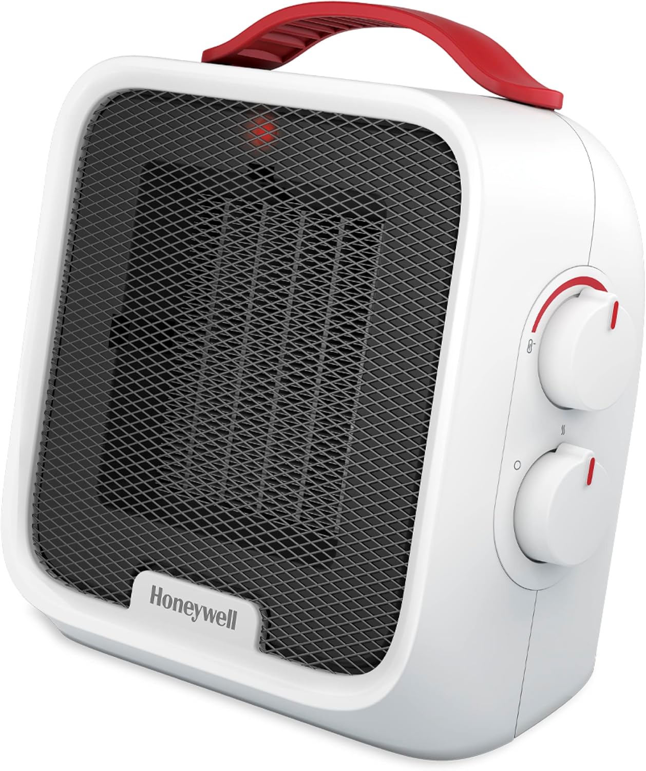 Honeywell UberHeat 5 – Calentador de cerámica para habitaciones pequeñas, color blanco