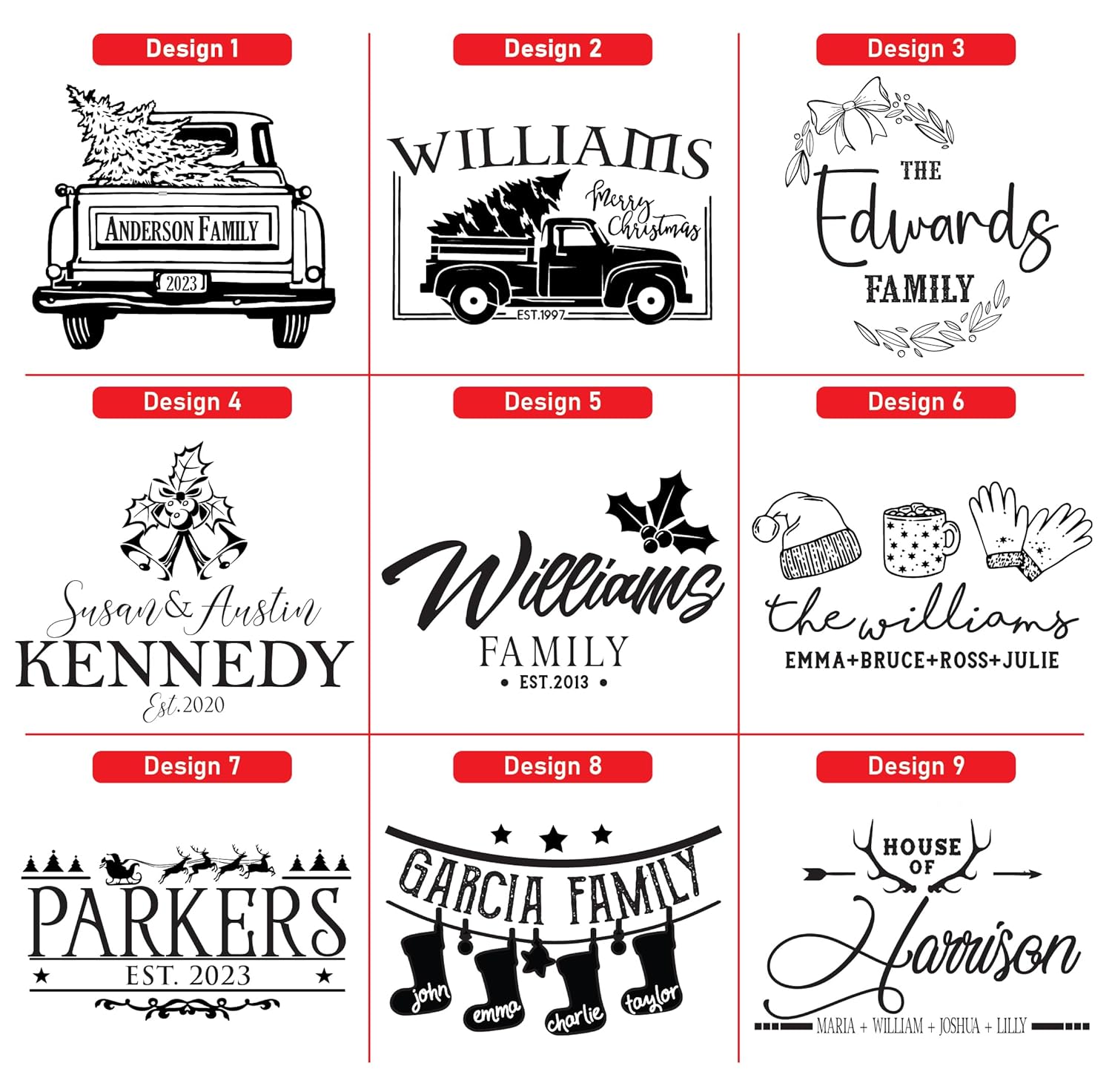 Customized Wood Cutting Boards – Custom Engraved Wooden Chopping Block for Kitchen – Unique Personalized Gift Ideas for Christmas, Thanksgiving, New