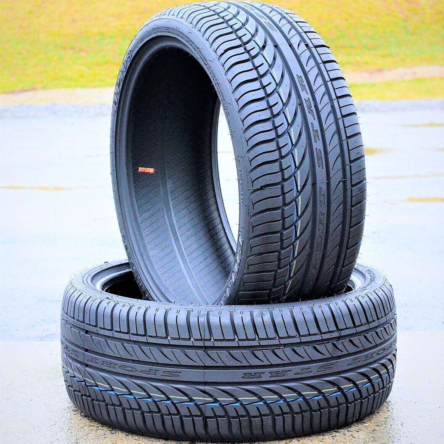 Fullway HP108 – Juego de 2 neumáticos radiales de alto rendimiento para automóvil de pasajeros para todas las estaciones – 26535R18 26535ZR18