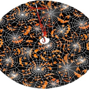 Falda para árbol de Navidad de 36 pulgadas, diseño de piruleta de Halloween, suministros de accesorios para festivales de Navidad, suministros de Falda para árbol de Navidad de 36 pulgadas, diseño de piruleta de Halloween, suministros de accesorios para festivales de Navidad, suministros de