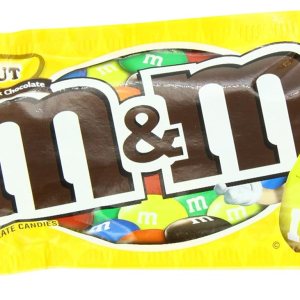 M&Ms – Caramelos de chocolate de maní – Individuales, 48 unidades M&Ms – Caramelos de chocolate de maní – Individuales, 48 unidades