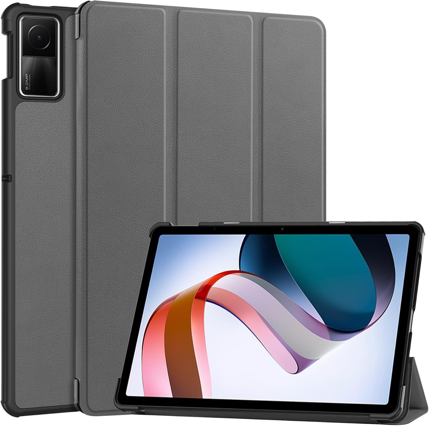 Fundas triples para tablet Xiaomi Redmi Pad SE de 11 pulgadas 2023, función inteligente de reposoencendido automático para RedMi Pad SE de 11