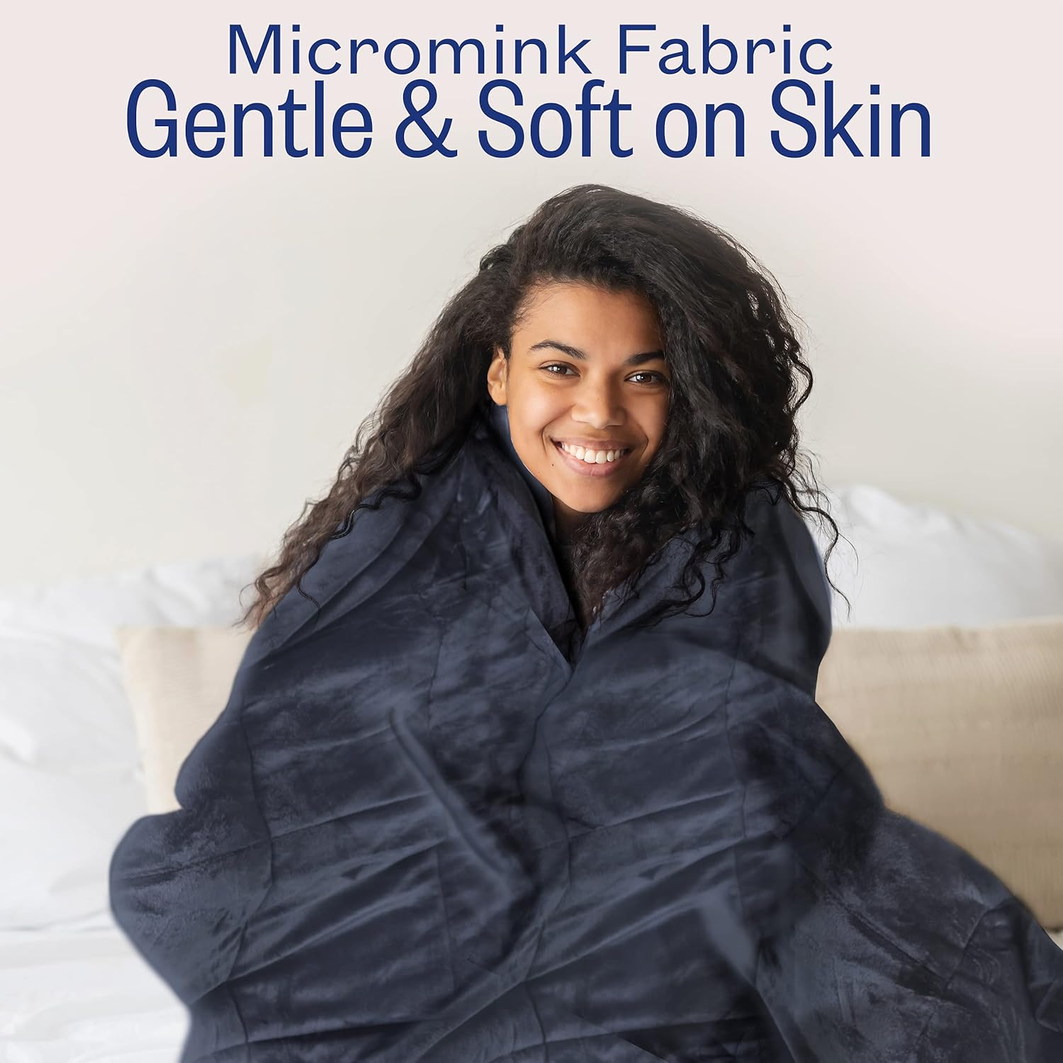 Conjunto de edredón Sleep Restoration con plumas de ganso, para todas las temporadas, hipoalergénico, lujoso, con calidad de hotel, con fundas de